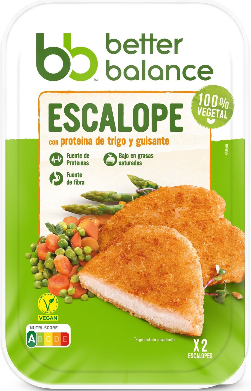 Escalope vegetariano VEGALIA.