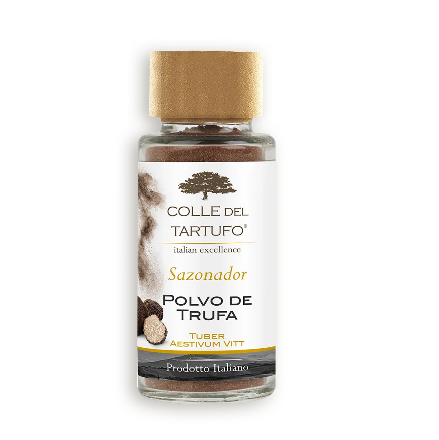 Sazonador polvo de trufa COLLE DEL TARTUFO 65 g.