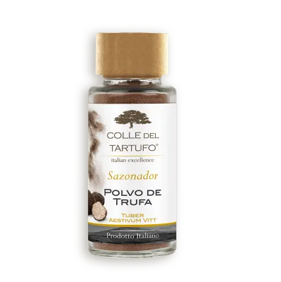 Sazonador polvo de trufa COLLE DEL TARTUFO 65 g.