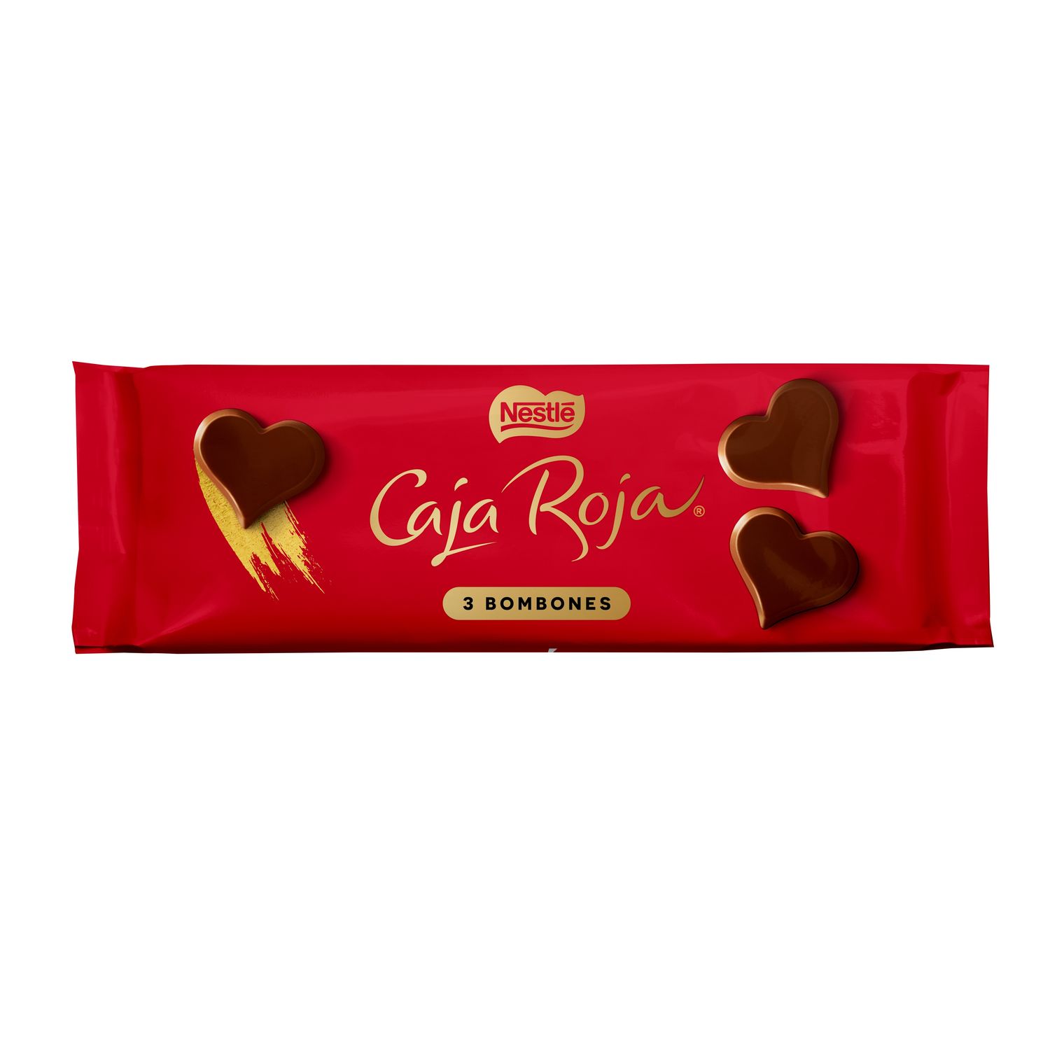 Bombones de chocolate cuore blister caja roja NESTLE 26 g.