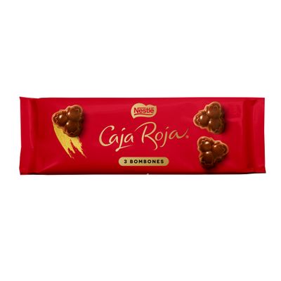 Bombones crème noisette blister caja roja NESTLE 26 g.
