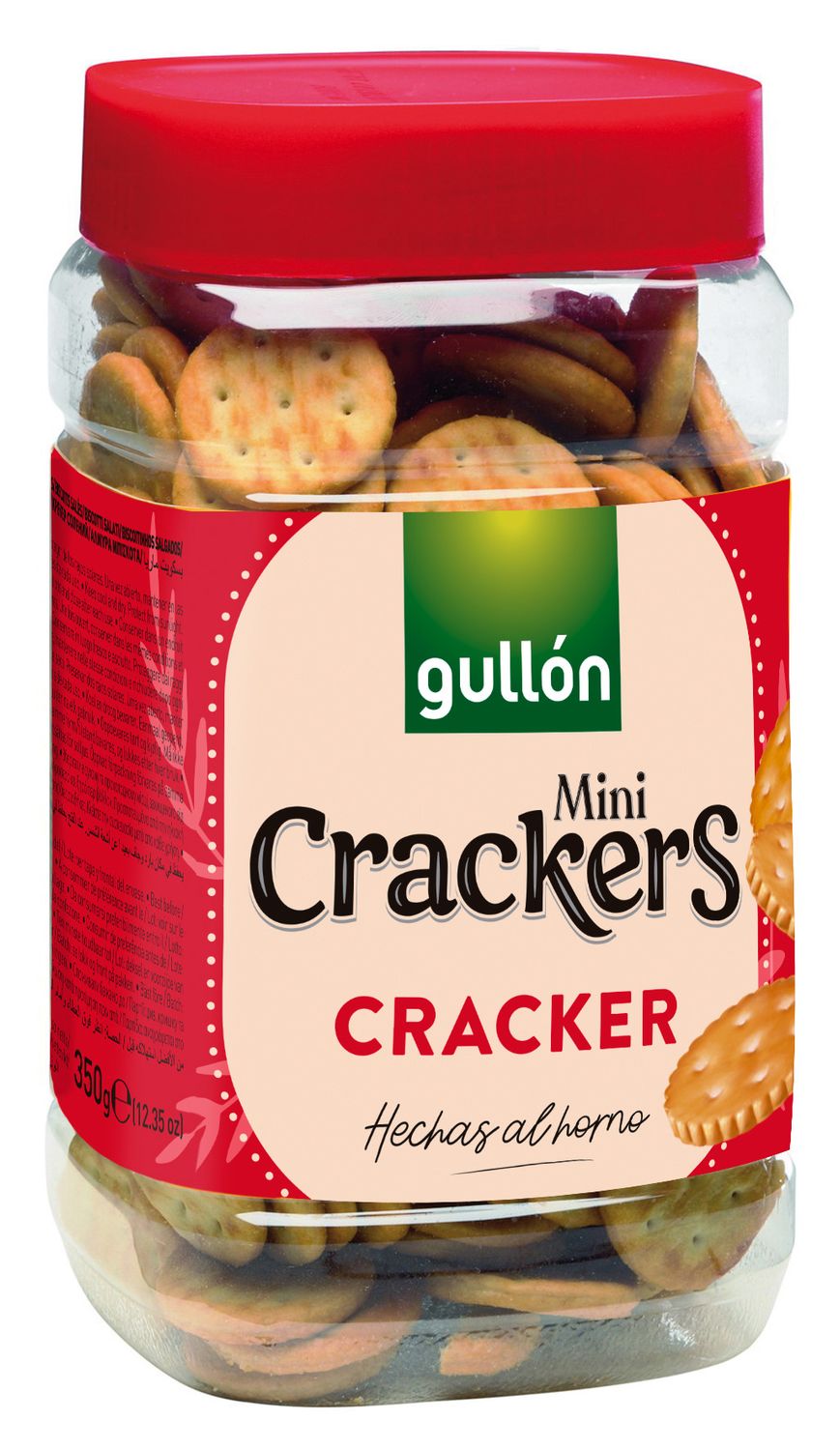 Galletitas saladas mini crackers GULLÓN 350 g.