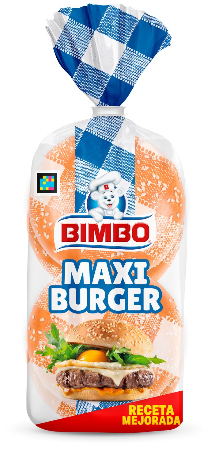 4 Panes maxi burger BIMBO 300 g.