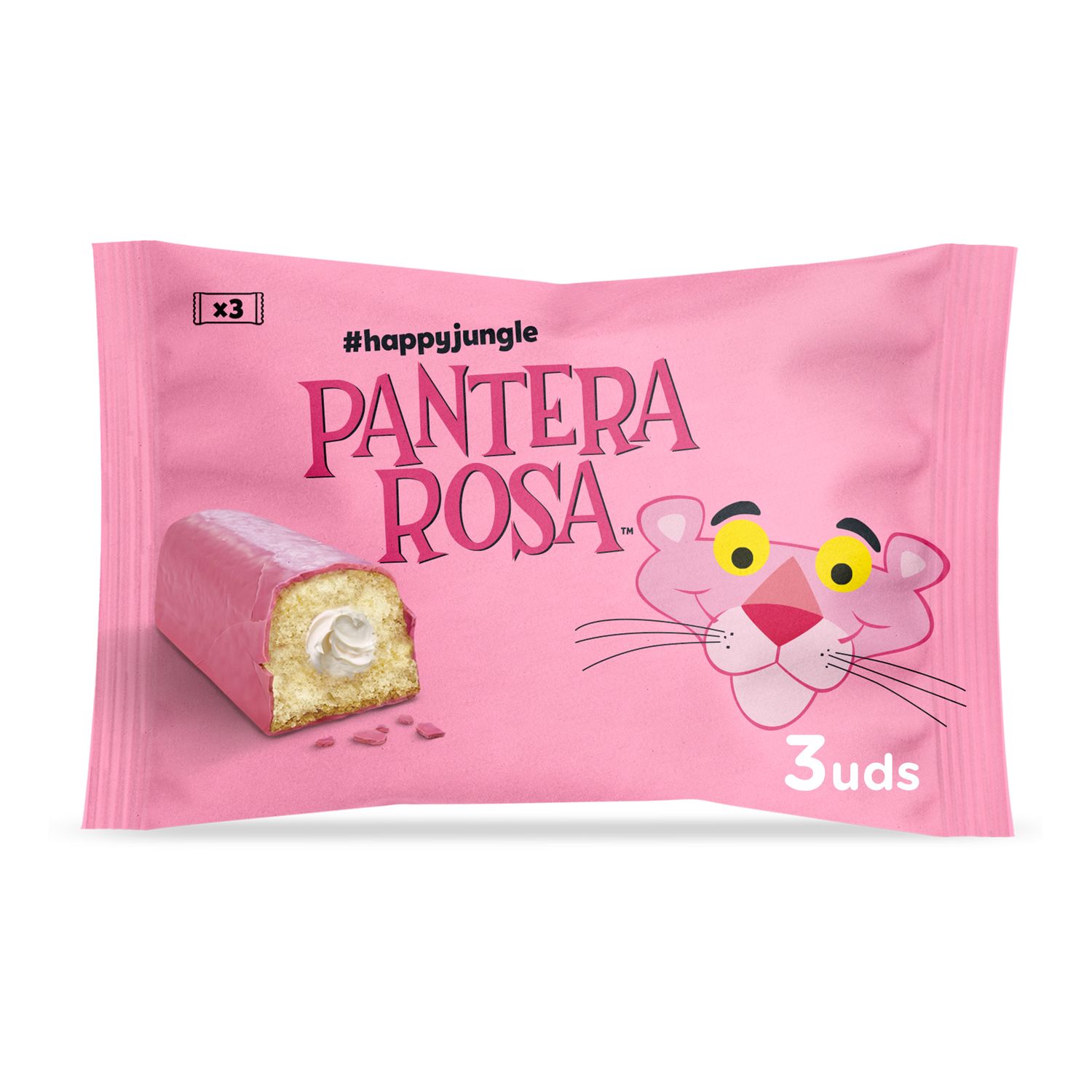 PANTERA ROSA de BIMBO 3 uds.