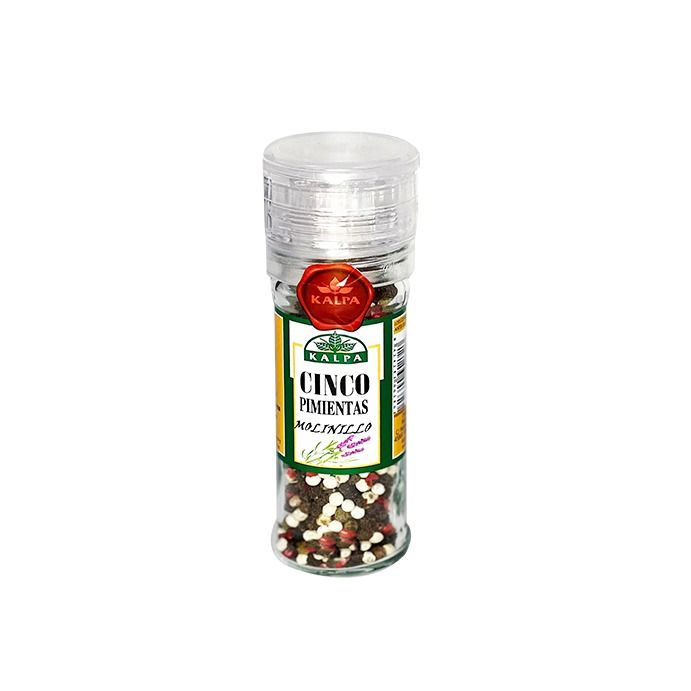 Molinillo cinco pimientas KALPA 40 g.