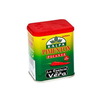 Pimentón picante sin gluten la esencia de la Vera KALPA 75 G.