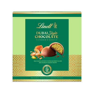 Bombones de chocolate Dubai style LINDT 90 g.