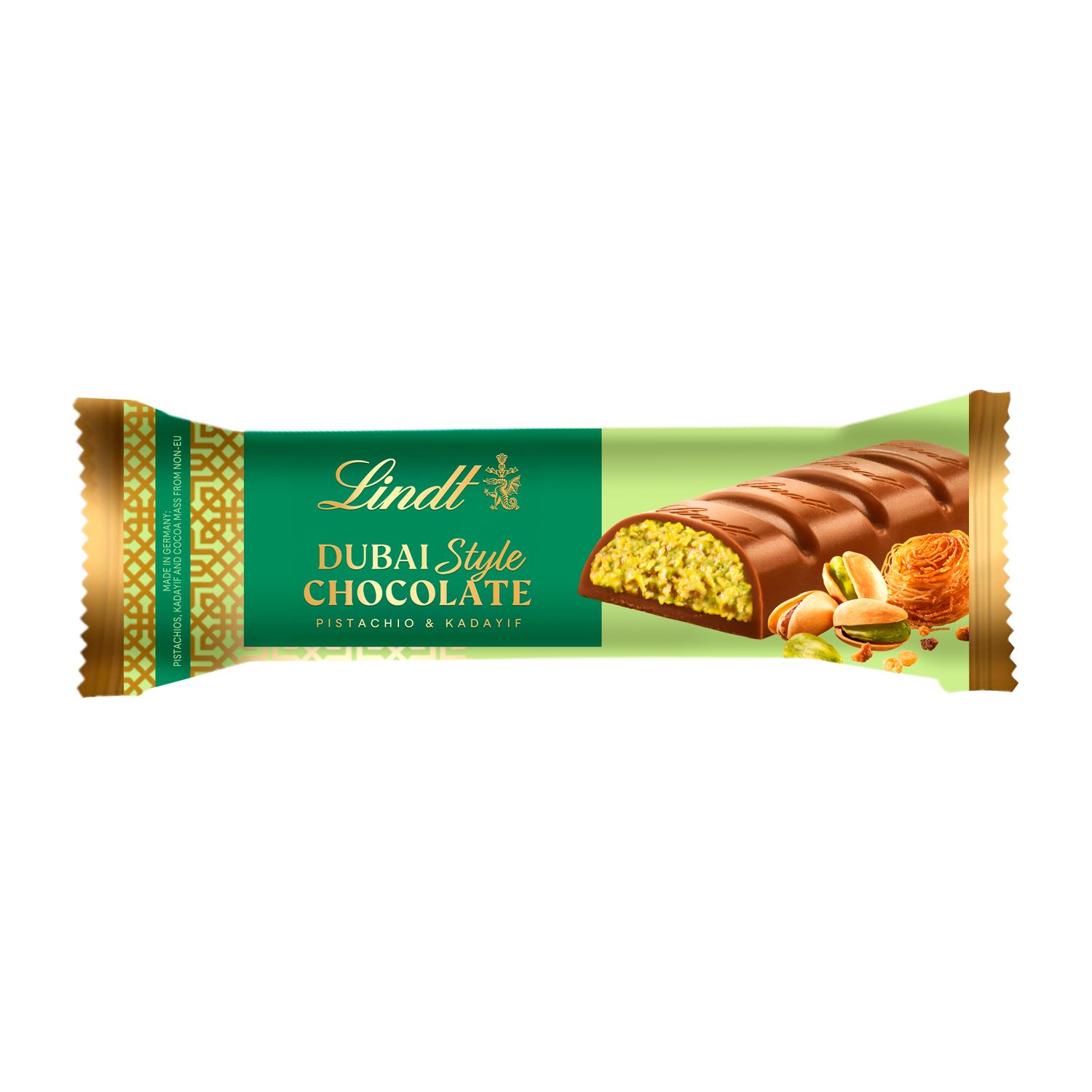 Barrita de chocolate Dubai style LINDT 40 g.