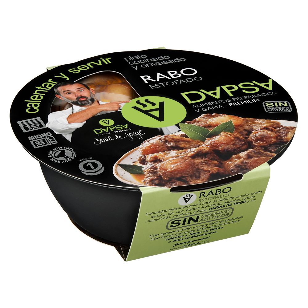 Rabo estofado DAPSA 330 g.