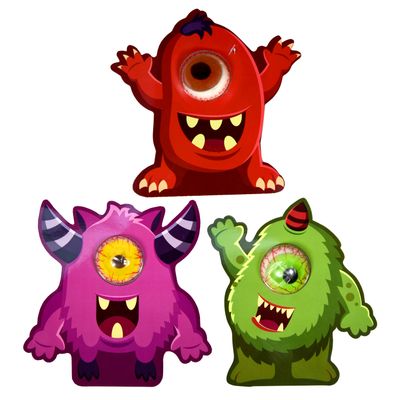 Figura de monstruo con ojo de caramelo DOLCI 12 g.