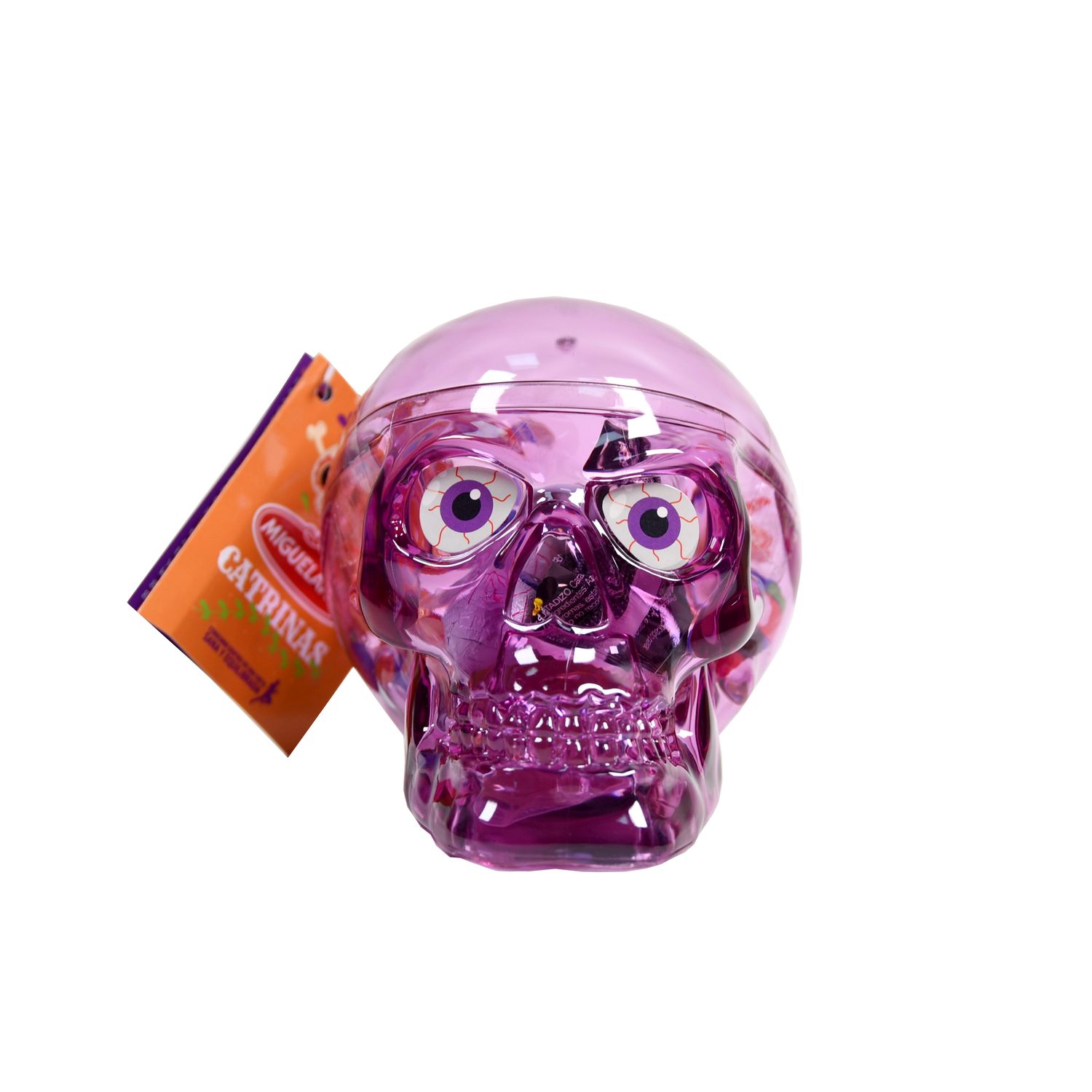 Figura de calavera catrina transparente MIGUELAÑEZ 86 g.