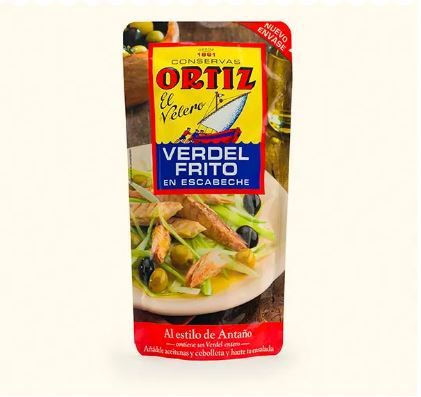 Verdel frito en escabeche ORTIZ 190 g.