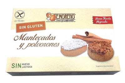 Mantecados y polvorones E. MORENO 400 g.