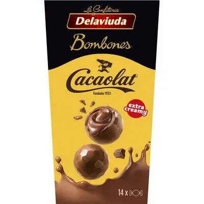 Bombones cacaolat DELAVIUDA 150 g.