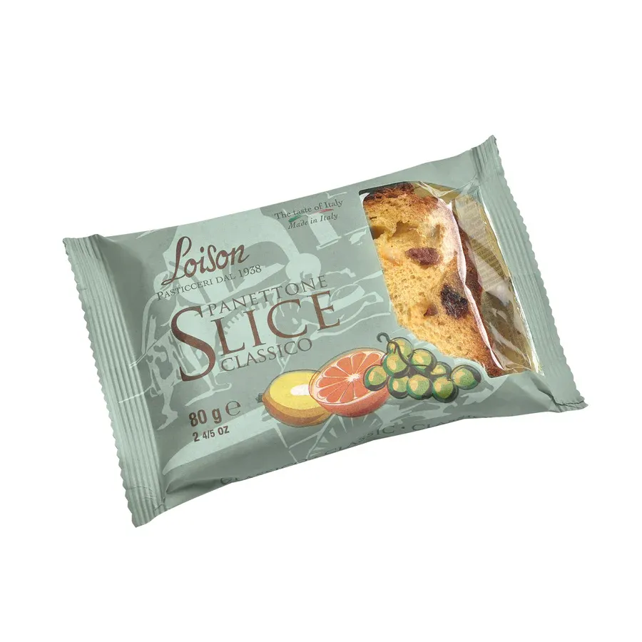 Panettone slice clásico LOISON 70 g.