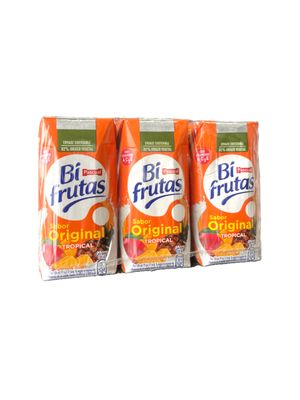 Bifrutas sabor original tropical PASCUAL 6 x 220 ml.