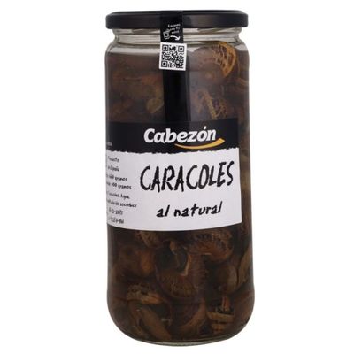 Caracoles al natural CABEZÓN 660 g.