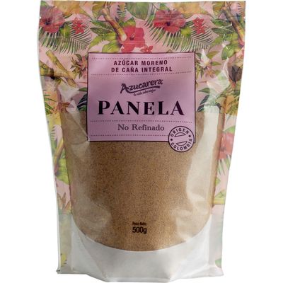Panela azúcar moreno de caña integral AZUCARERA 500 g.