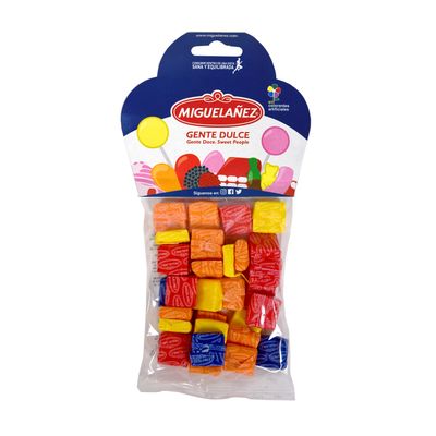 Caramelos blandos sabor frutas MIGUELAÑEZ 150 g.