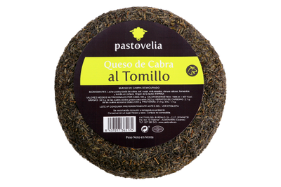Queso de cabra al tomillo PASTOVELIA 600 g.
