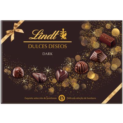 Bombones dulces deseos dark LINDT 143 g.
