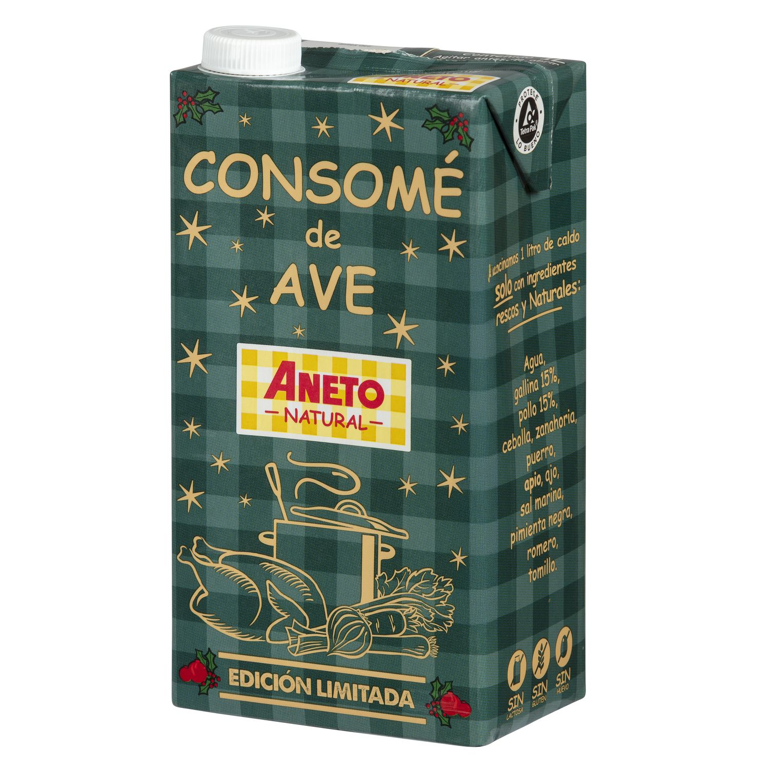 Consomé de ave ANETO 1 lt.