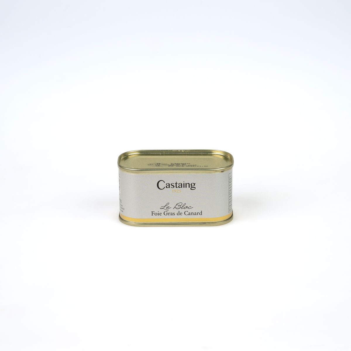 Bloc de foie gras de pato CASTAING 130 g.