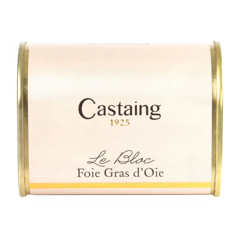 Bloc de foie gras de oca CASTAING 130 g.