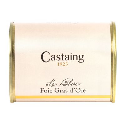 Bloc de foie gras de oca CASTAING 130 g.