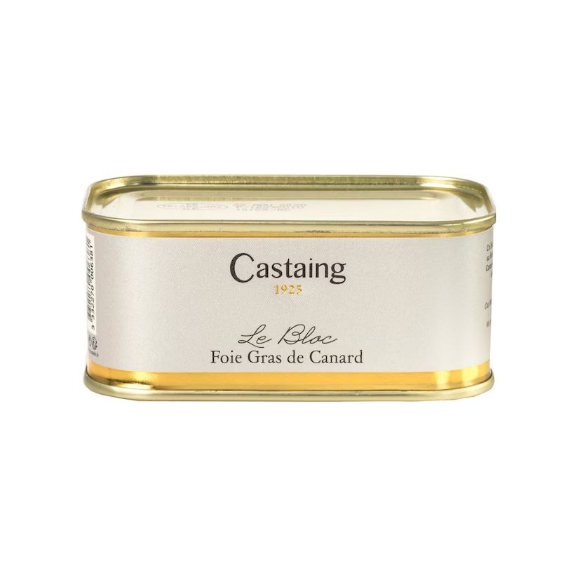 Bloc de foie gras de pato CASTAING 200 g.