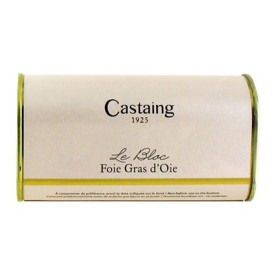 Bloc de foie gras de oca CASTAING 200 g.