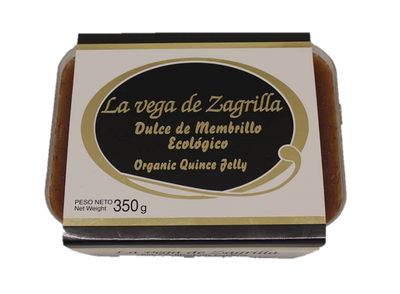 Dulce de membrillo ecológico LA VEGA DE ZAGRILLA 350 g.