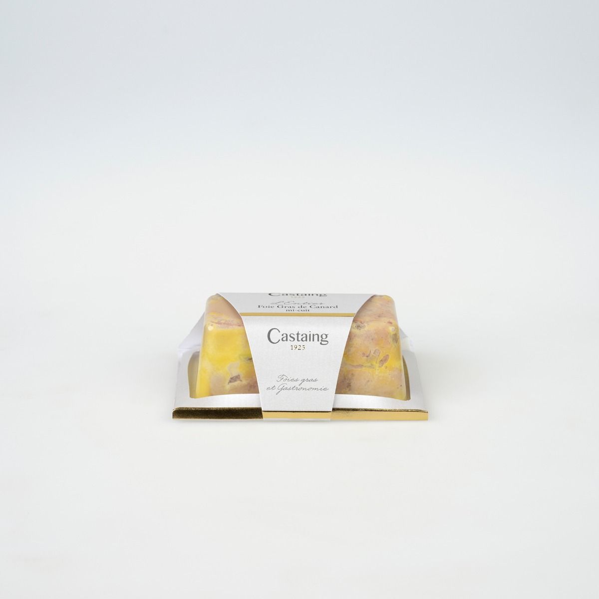 Foie gras de pato (mi-cuit) CASTAING 190 g.