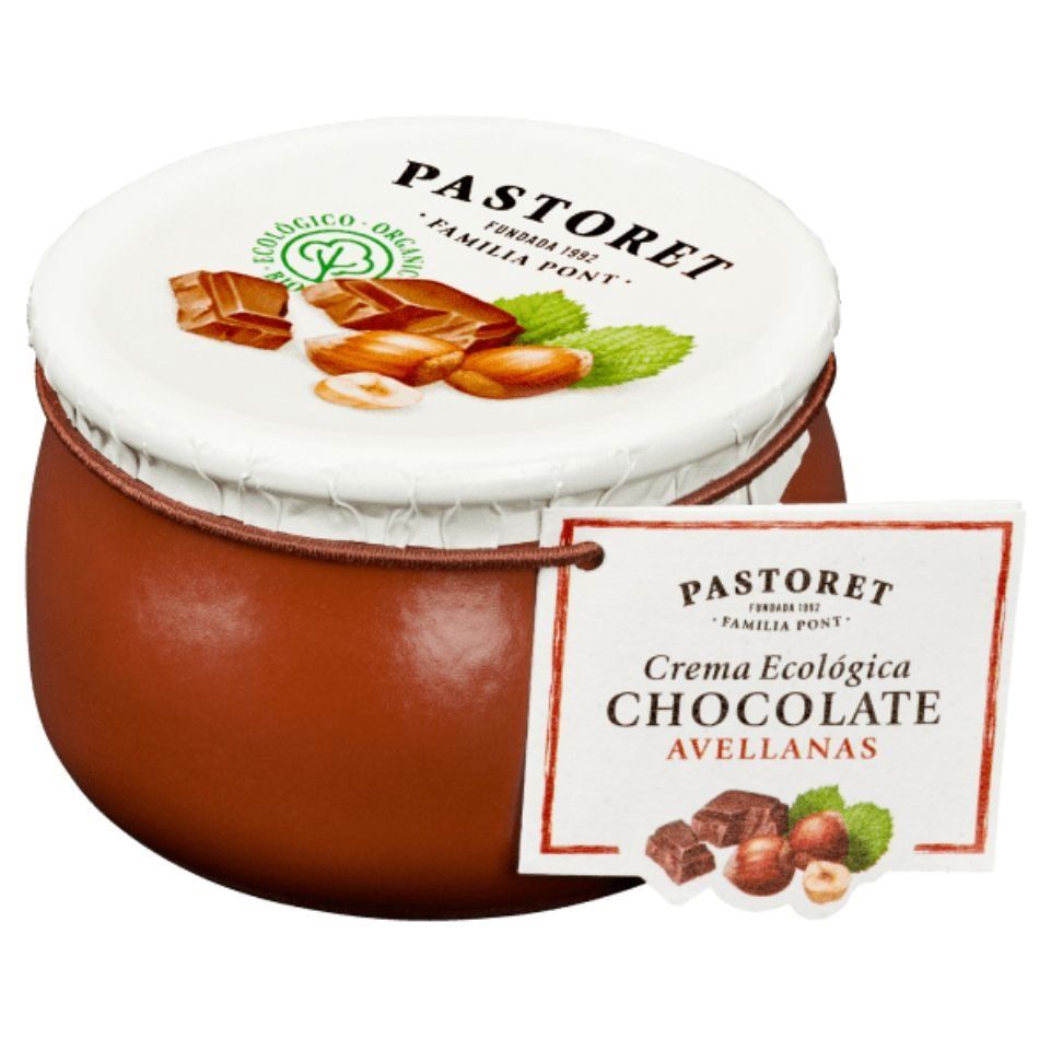 Crema de chocolate y avellanas PASTORET 100 g.