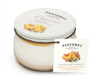 Caprichos de yoghourt naranja al melocotón &amp; cardamomo PASTORET 150 g.
