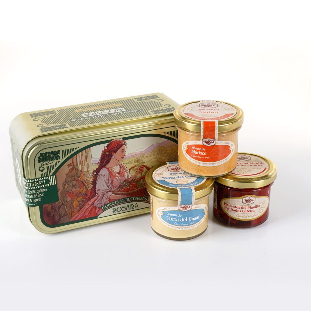 Caja aperitivos Nº2 CONSERVAS ROSARA