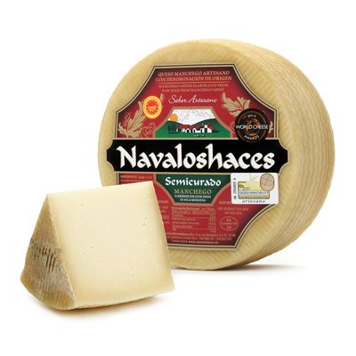 Queso semicurado NAVALOSHACES D.O.P. manchego