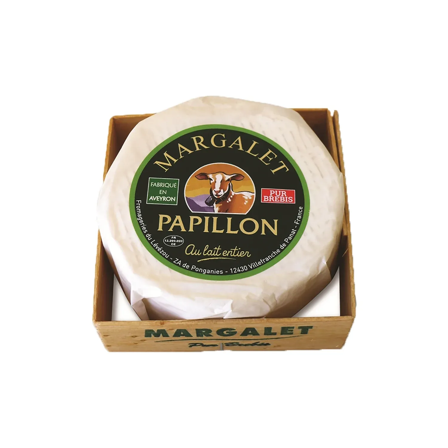 Queso de cabra francés MARGALET PAPILLON 150 g.