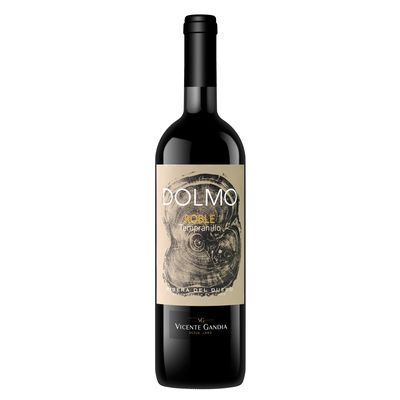 Vino tinto roble tempranillo D.O. Ribera del Duero DOLMO 75 cl.