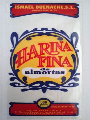 Harina fina de Almortas ISMAEL BUENACHE 500 g.