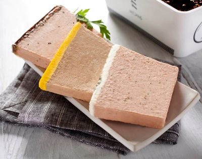 Paté de pato con cebolla caramelizada MITJANS 125 g.