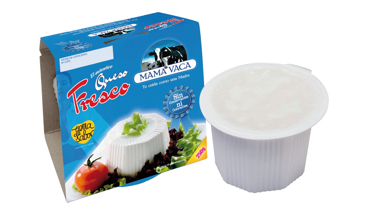 Queso fresco MAMA VACA 250 g.