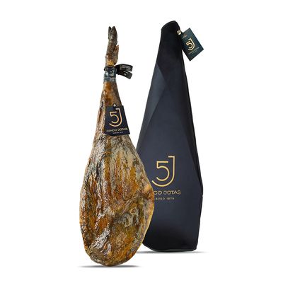 Jamón 100% ibérico de bellota 5 JOTAS (por piezas enteras, precio por kilo)