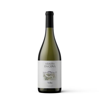Vino albariño D.O. Ribeira Sacra ABADÍA DA COVA 75 cl.