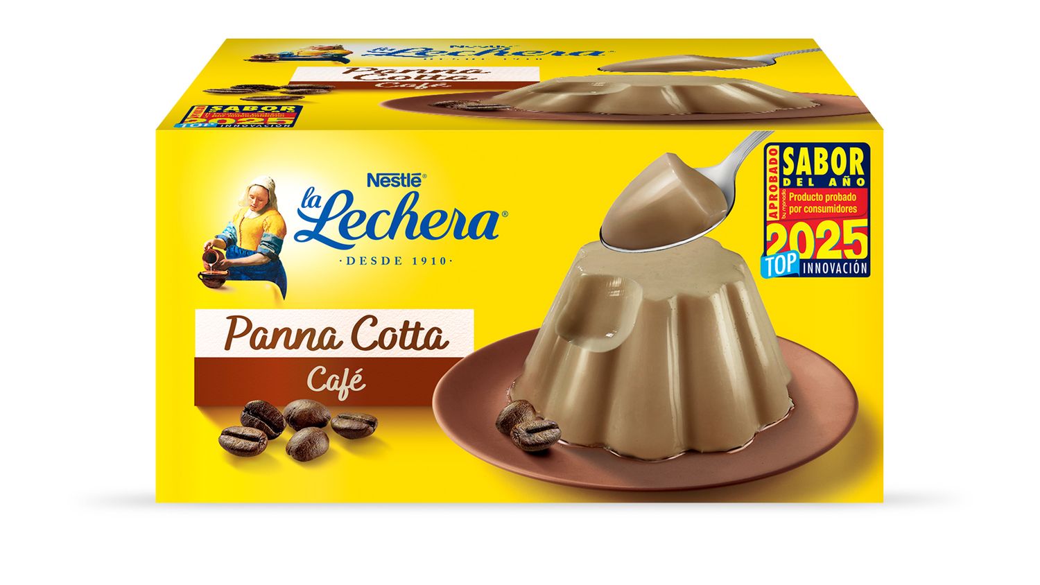 Panna Cotta café La Lechera NESTLÉ 4x100 g.
