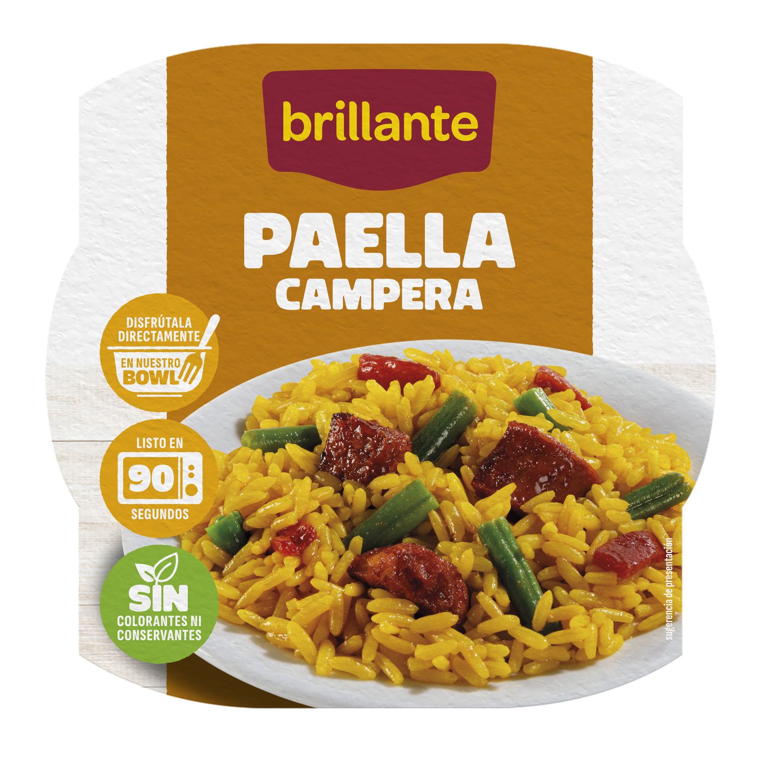 Paella campera BRILLANTE 250 g.