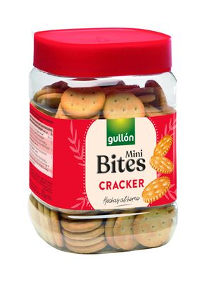 Galletas saladas mini bites cracker GULLÓN 250 g.
