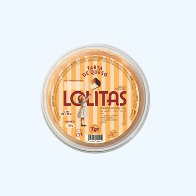 Tarta de queso LOLITAS 180 g.
