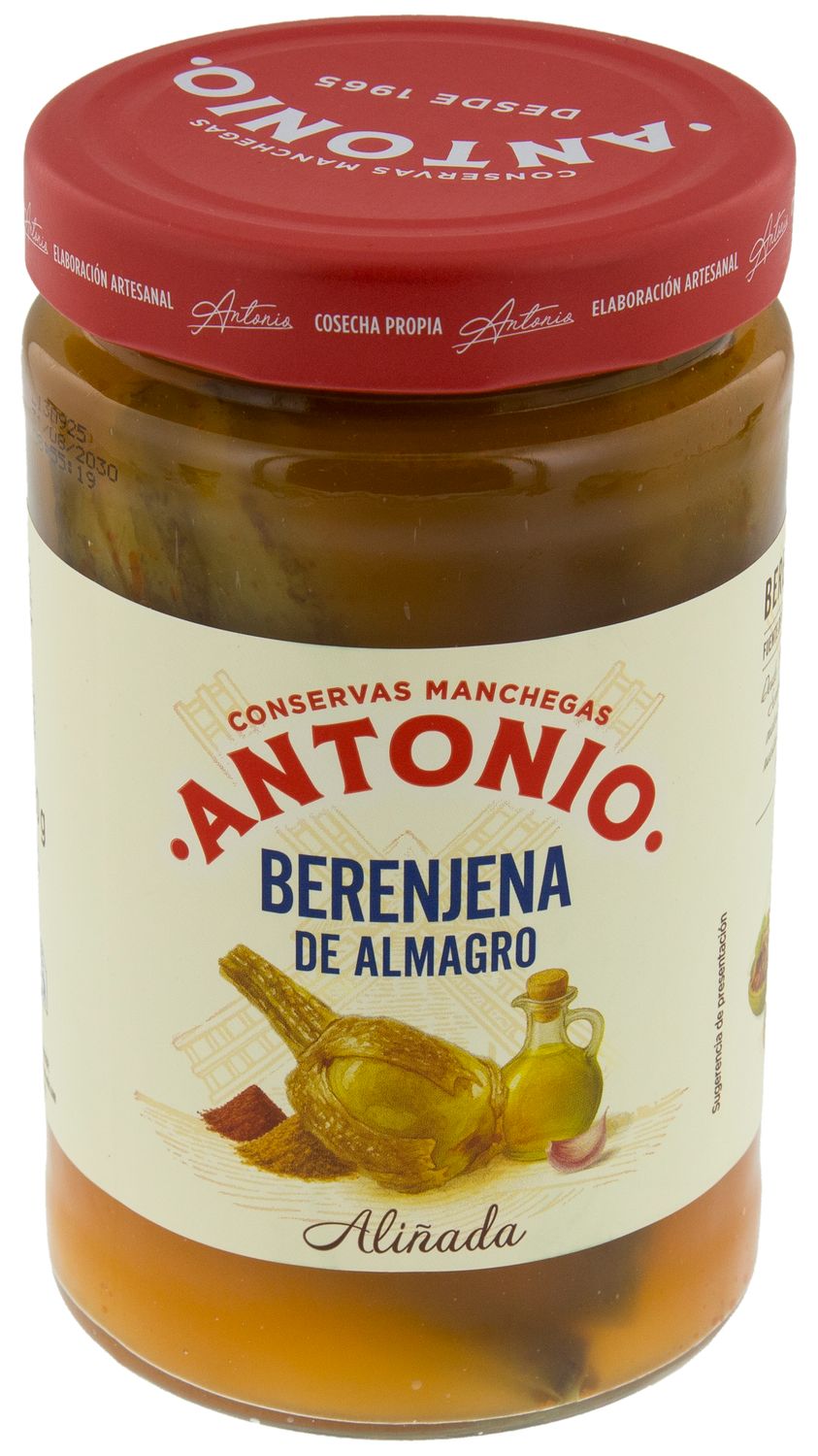 Berenjena de Almagro aliñada ANTONIO 680 g.