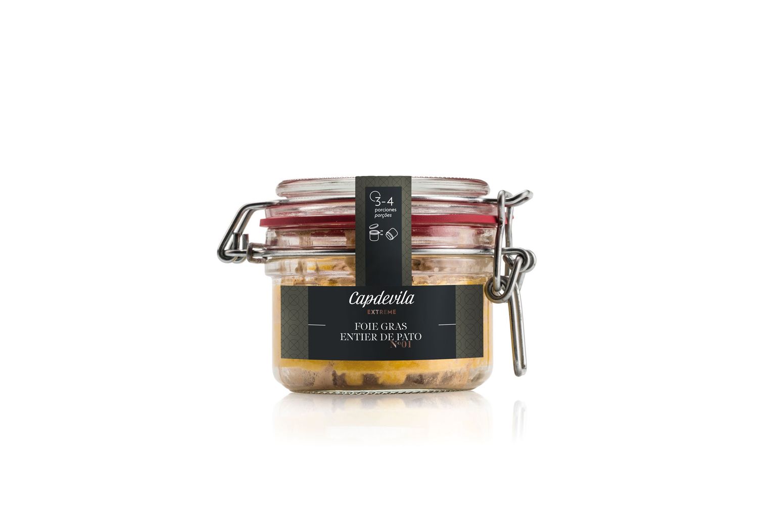 Foie gras entero de pato CAPDEVILA 125 g.